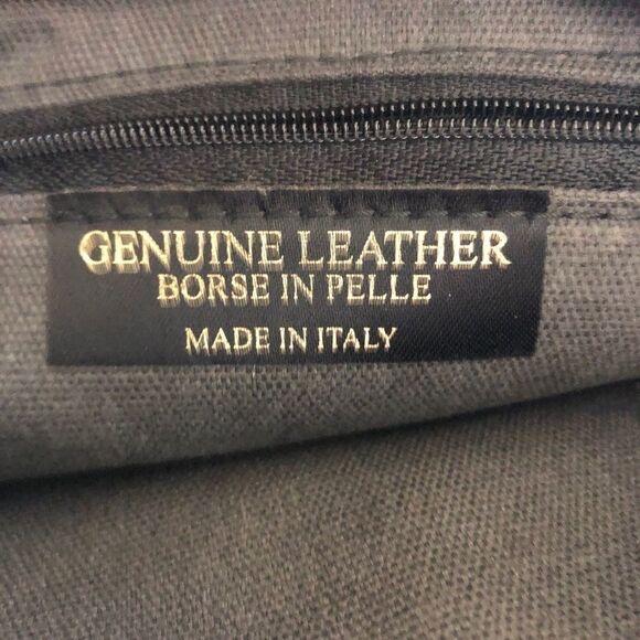 BORSE IN PELLE Brwn Leather Crossbody/Shoulder Bag - Picture 7 of 12